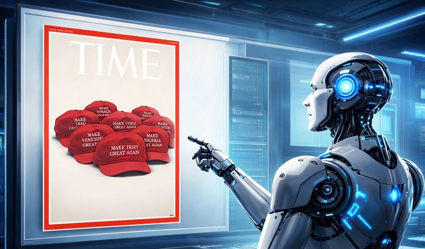Yapay zekaya sorduk: 2026 TIME dergisinin 'Trump' kapağı ne mesaj veriyor?
