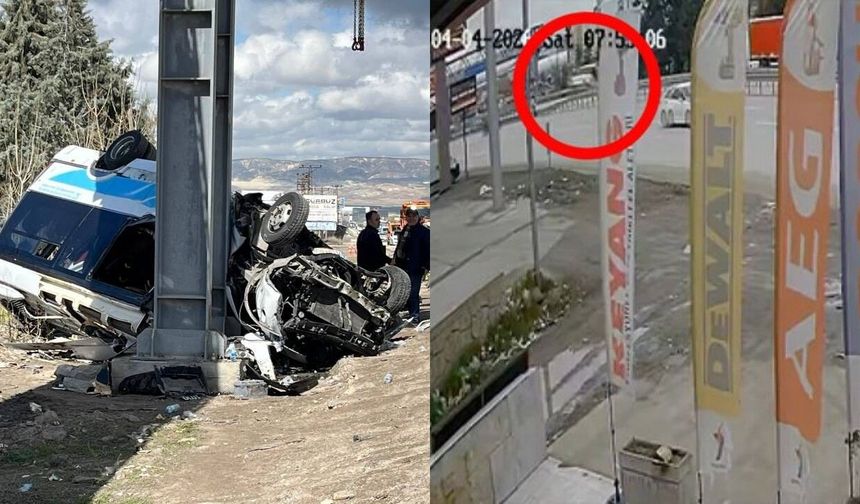 Ankara'da 5 kişinin can verdiği feci kaza kamerada! Olay anı görüntüleri ortaya çıktı