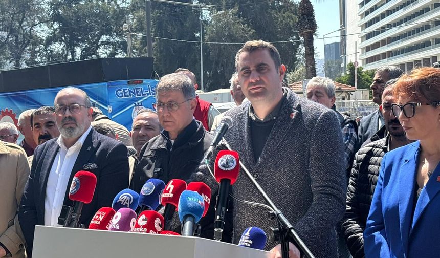 İl Başkanı Güç İzmirlileri direnişe davet etti: Büyük bir eylem kararı aldık