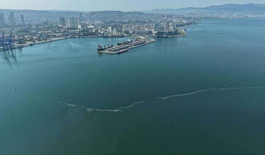 İzmir Körfezi göz göre göre kirletiliyor
