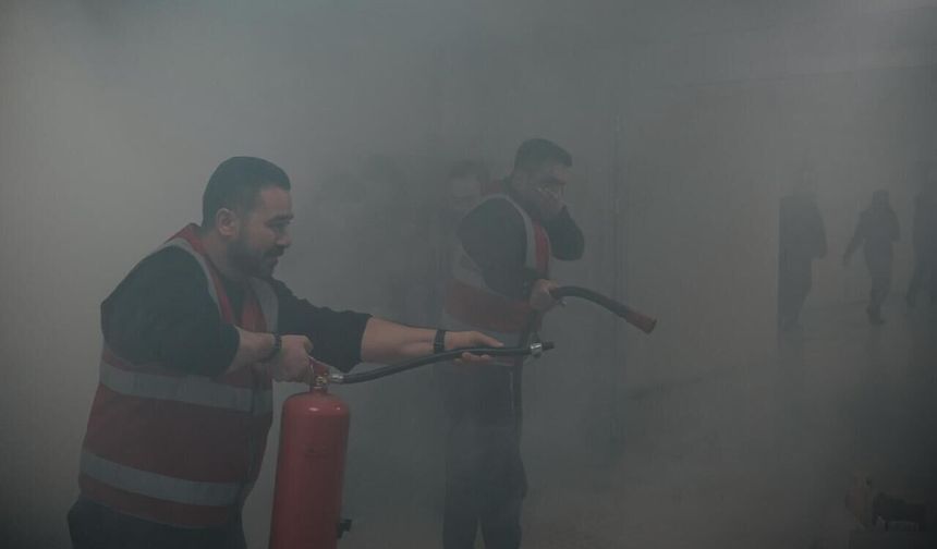 İzmir’de gerçeği aratmayan afet tatbikatı