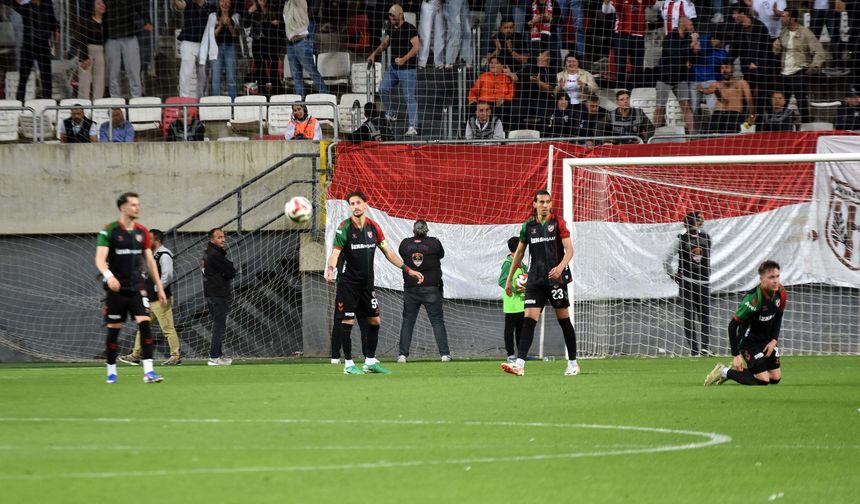 Karşıyaka'nın hayalleri yıkıldı!