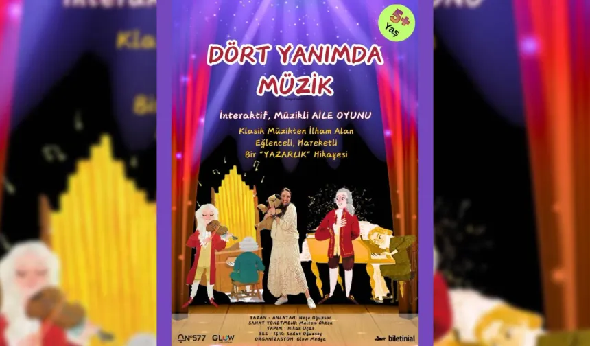 Mozart çocuklar için sahnede: İnteraktif müzik oyunu İstanbul’da
