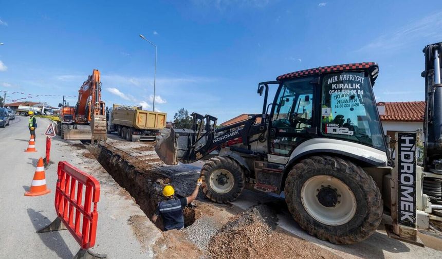 Güzelbahçe’de suya güçlü takviye: Yelki hattı ile kesintisiz dönem başlıyor
