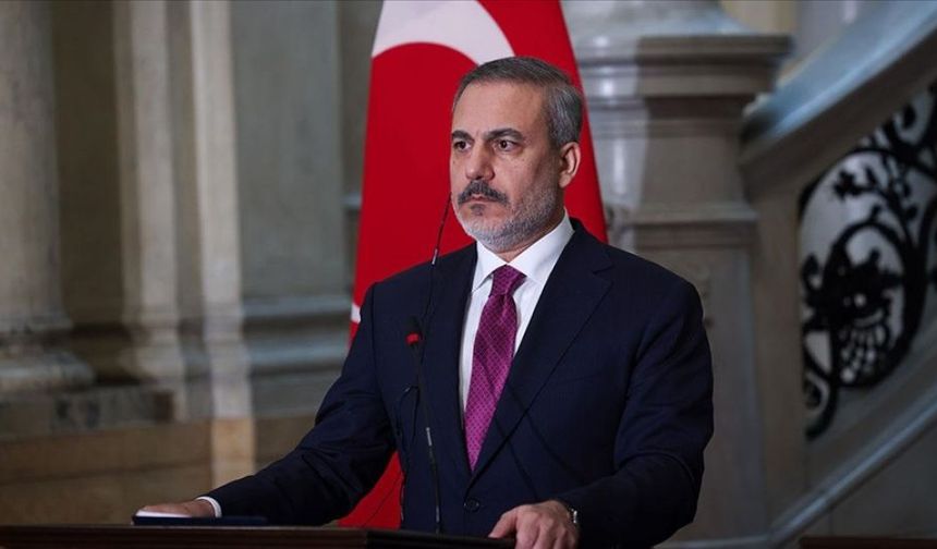 Hakan Fidan'ın ev sahipliğinde 8 ülkeden ortak çağrı