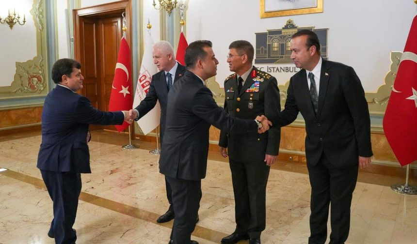 İstanbul Valiliği’nde Kurban Bayramı bayramlaşması düzenlendi