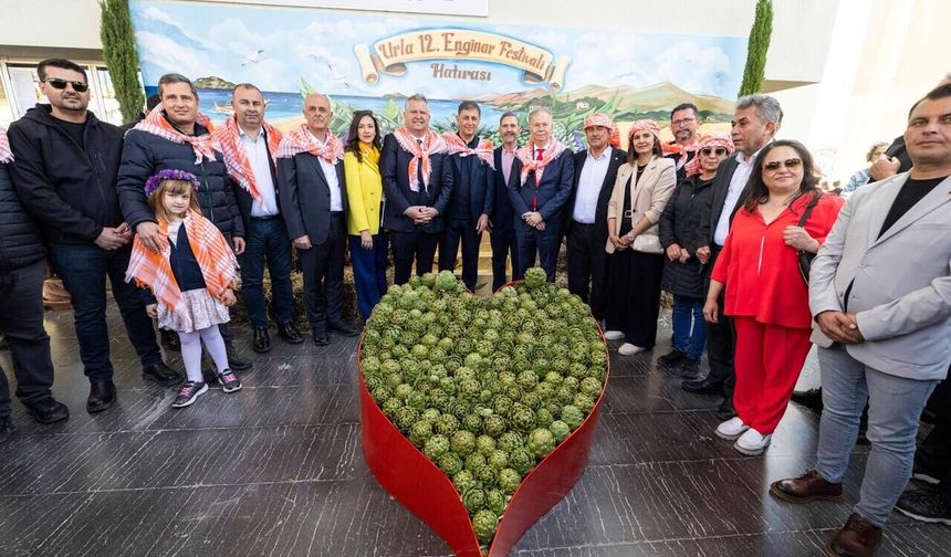 Urla’da 12. Enginar Festivali coşkusu