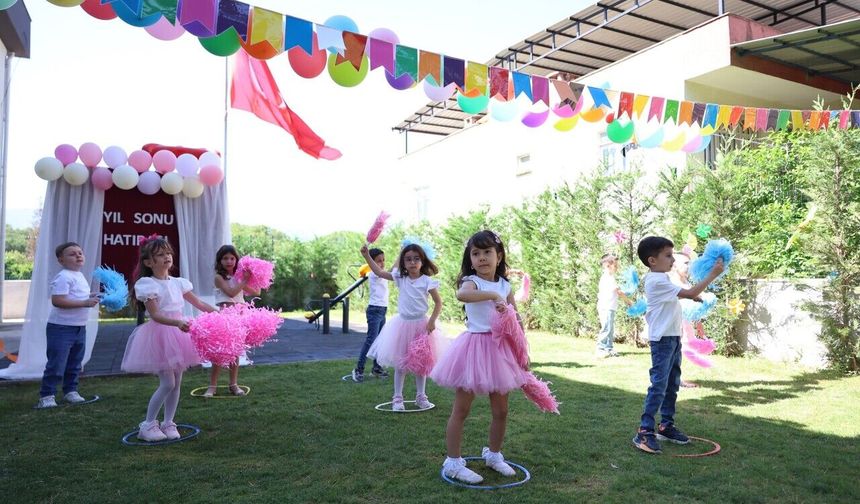 Büyükşehir'in Çocuk Gelişim Merkezleri'nde mezuniyet sevinci