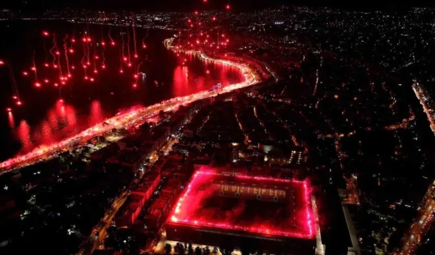 Göztepe 101’inci yılını binlerce meşaleyle kutlayacak