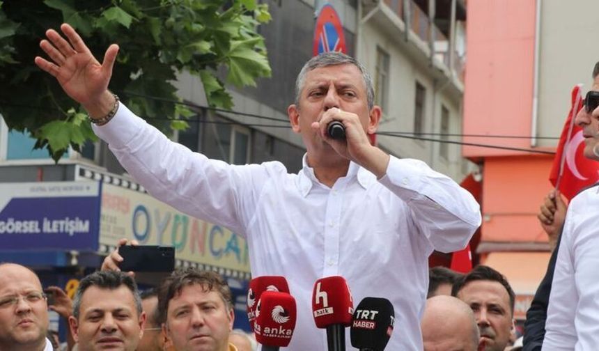 Özgür Özel: “Bizi durduramazlar, milletin gönlündeyiz”