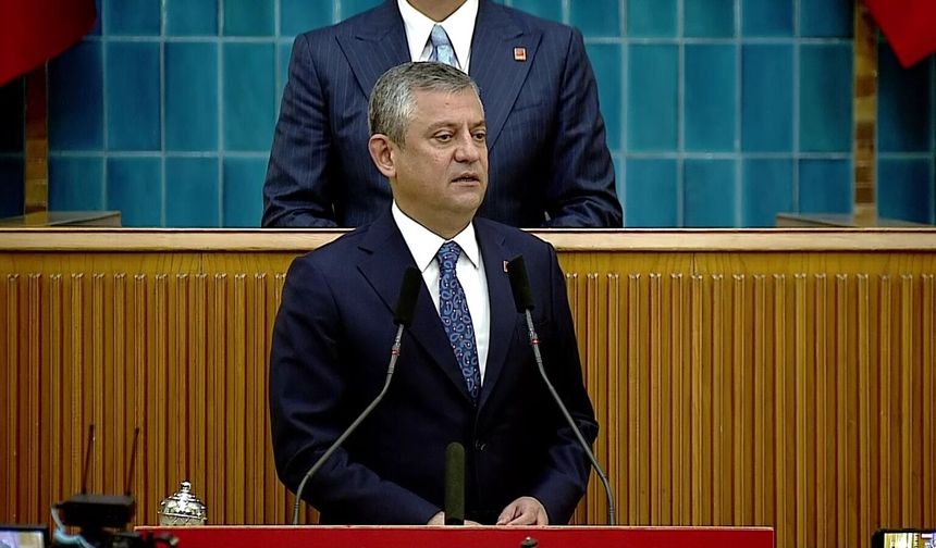 Özgür Özel mecliste konuşuyor: Bugün buradaki duruş çok anlamlı