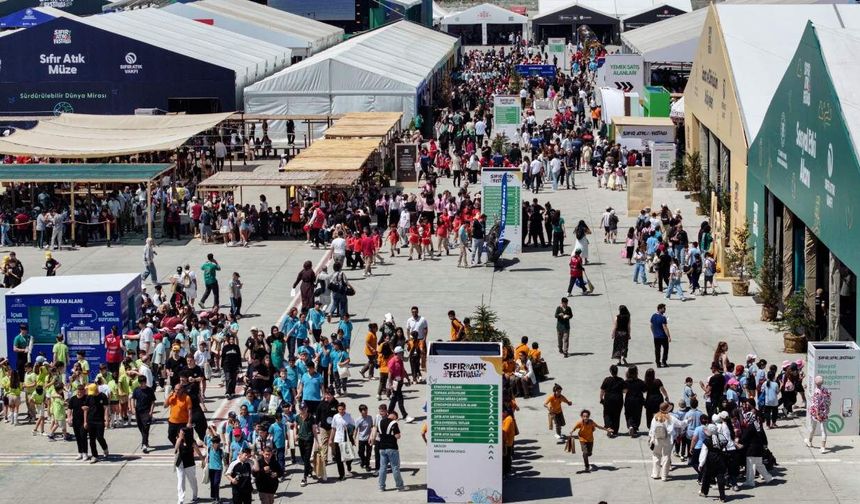 Sıfır Atık Festivali ziyaretçilerini ağırlamaya başladı