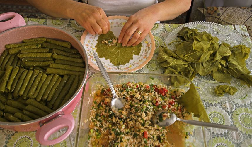Yaprak sarma ihracatında rekor artış: Her 5 dolardan 4'ü Ege'den