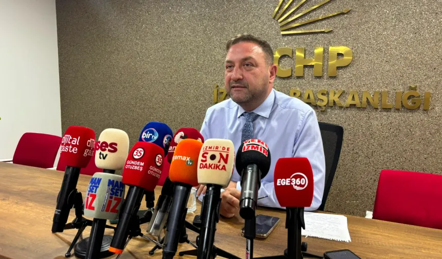 CHP İzmir İl Başkanı Utku Gümrükçü: Elitler gitmiştir, emekçiler buradadır