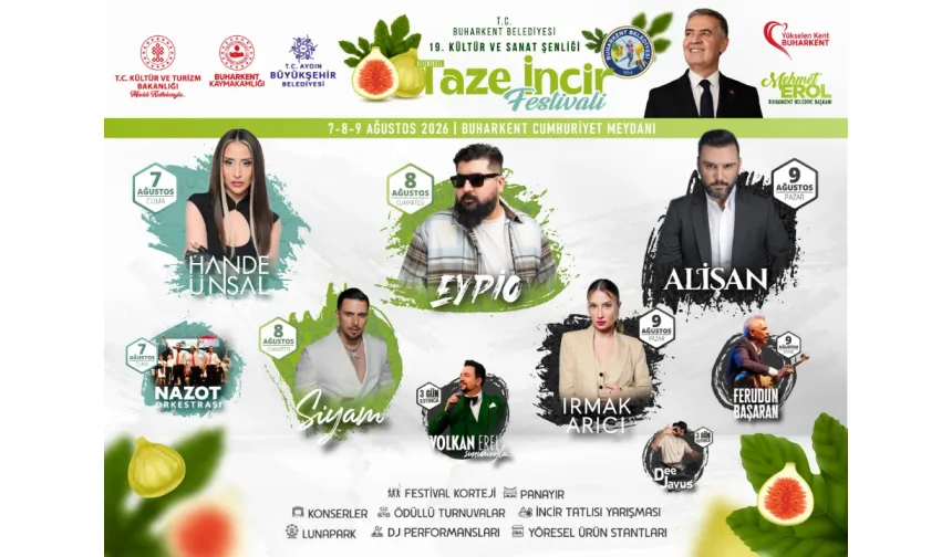 Buharkent, 19. Taze İncir Festivali'ne hazırlanıyor