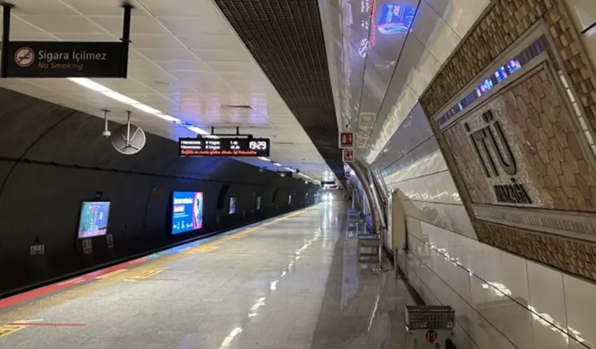İstanbul metrosunda intihar girişimi