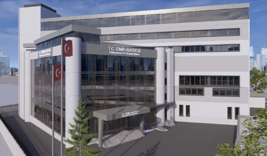 İzmir’de yeni adliye binası ve hakimevi açılış için gün sayıyor