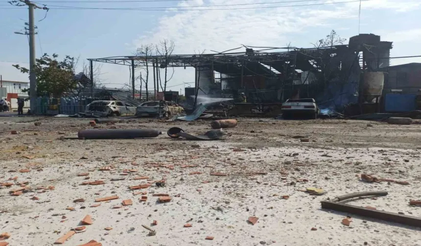 Salihli’de gaz dolum tesisinde patlamadan acı haber: 2 kişi hayatını kaybetti