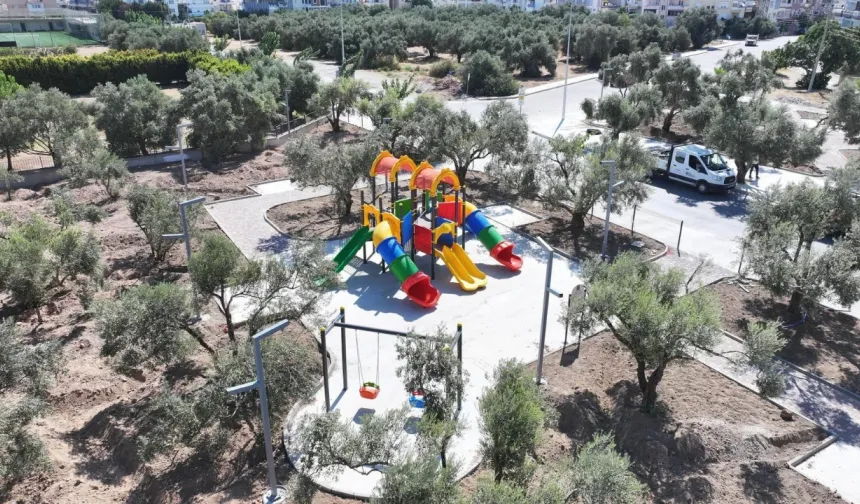 Didim’in yeni sosyal alanı Zeytin Park gün sayıyor