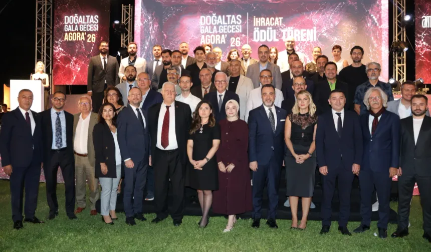 Doğal taş ihracatının yıldızları ödüllerine kavuştu