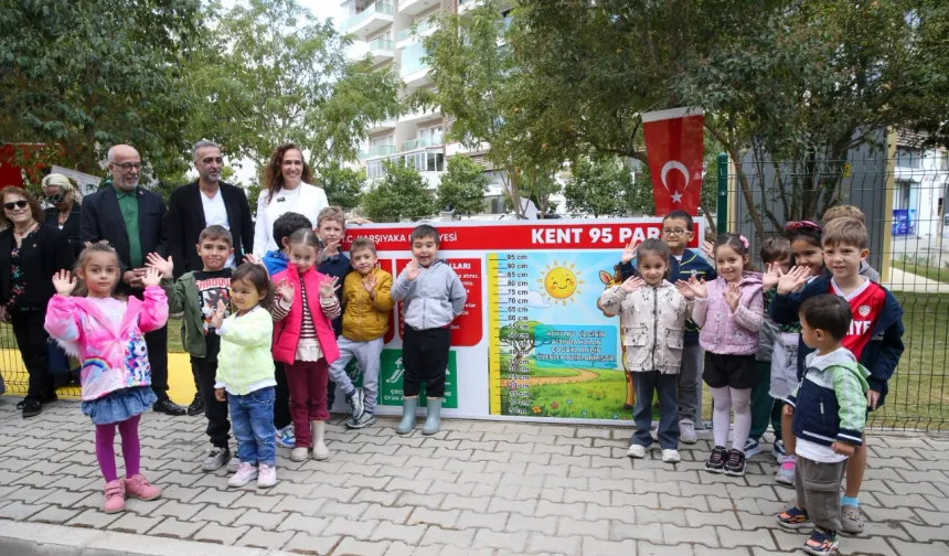 Dünyaya çocukların gözünden bakan park Karşıyaka’da!