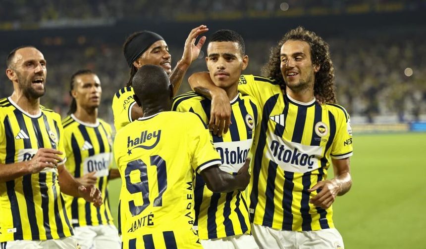 Fenerbahçe'nin Şampiyonlar Ligi kadrosu belli oldu