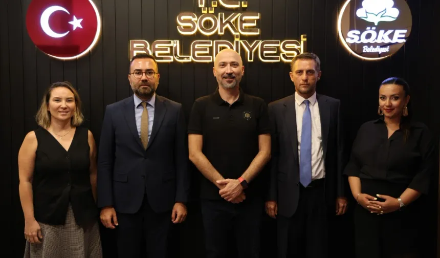 GEKA heyetinden Söke Belediyesi’ne kalkınma ziyareti