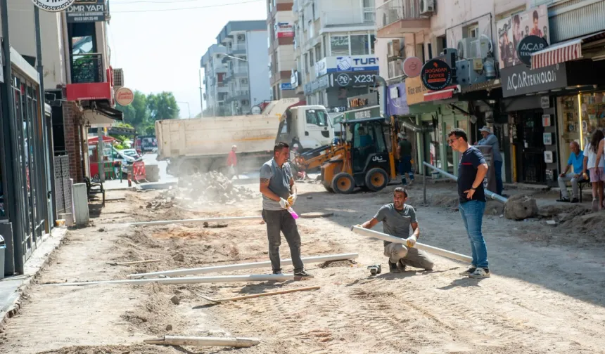 Karşıyaka’da Cemal Bülbül Sokak için dönüşüm başladı