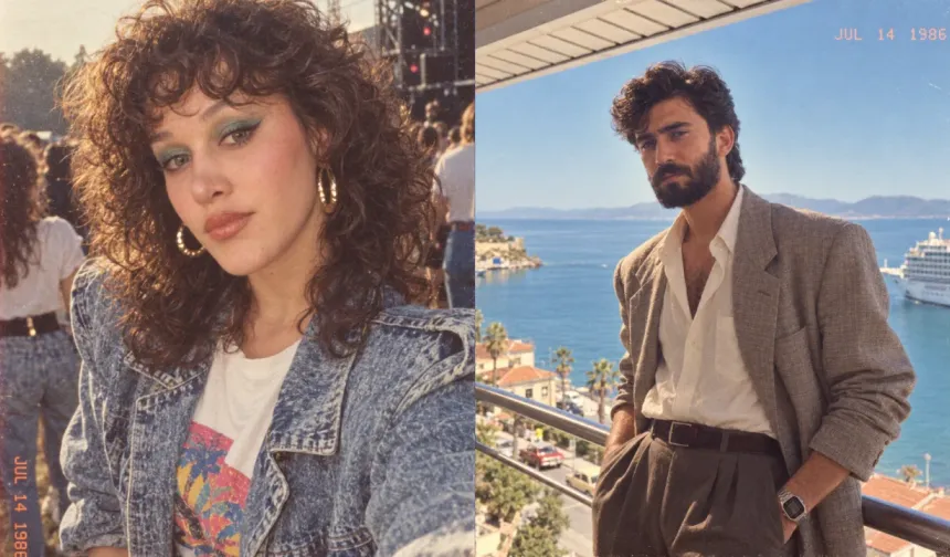 Sosyal medyada viral olan 80'ler akımı nereden, nasıl yapılır? 80'ler akımı promptu
