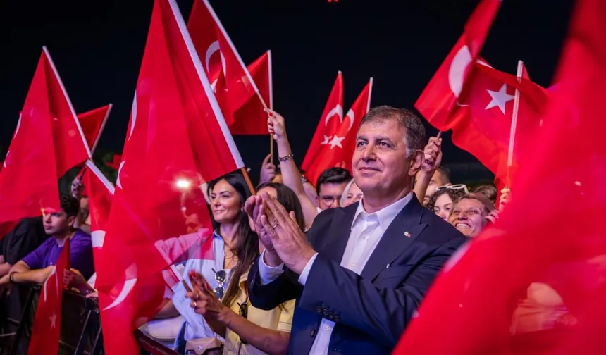 Başkan Tugay: Cumhuriyet’i milletçe yaşatacağız!