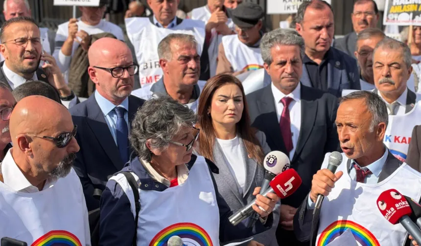 Emeklilerden bütçe çağrısı: CHP'li Kılıç da katıldı
