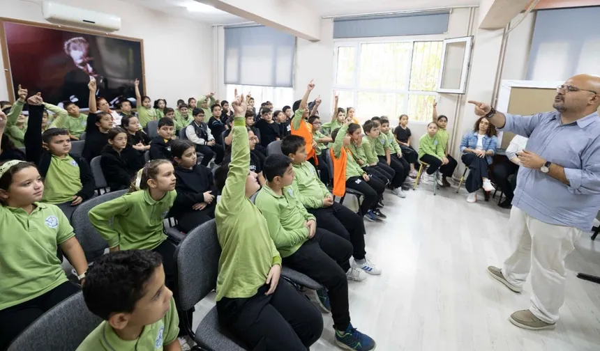 İzmirli çocuklar iklim değişikliğine karşı bilinçleniyor
