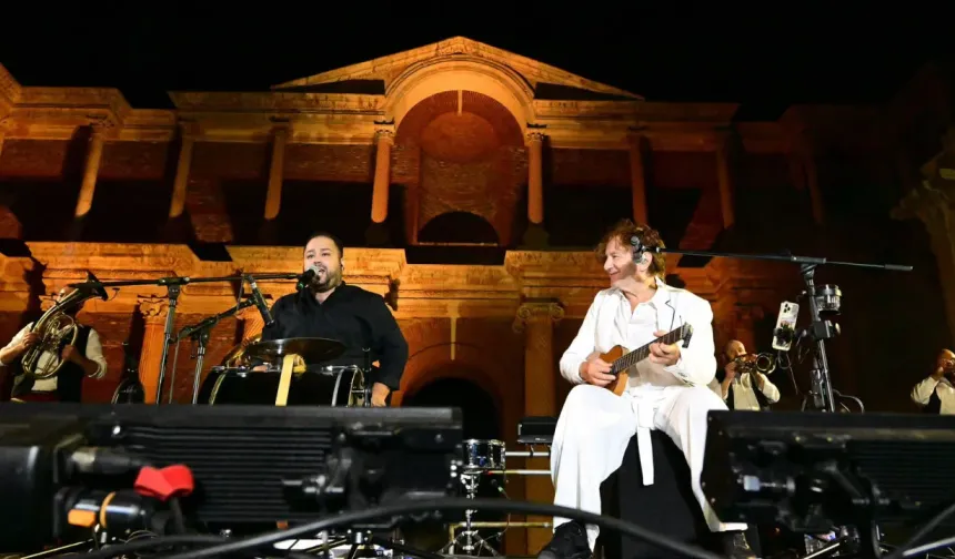 Sardes'te Goran Bregović konserine yoğun ilgi