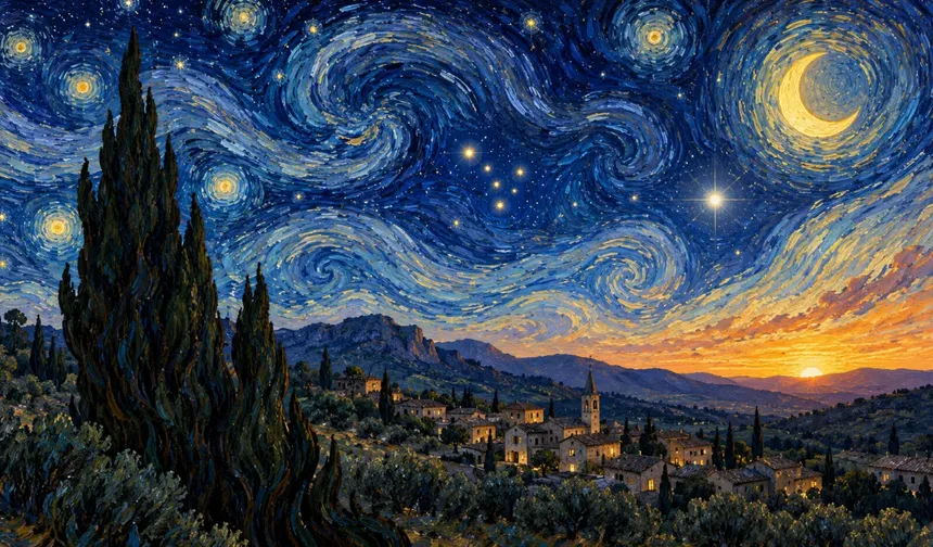 Van Gogh’un ünlü tablosunda 137 yıllık gizem: Yıldızlı Gece’nin sırrı çözüldü mü?