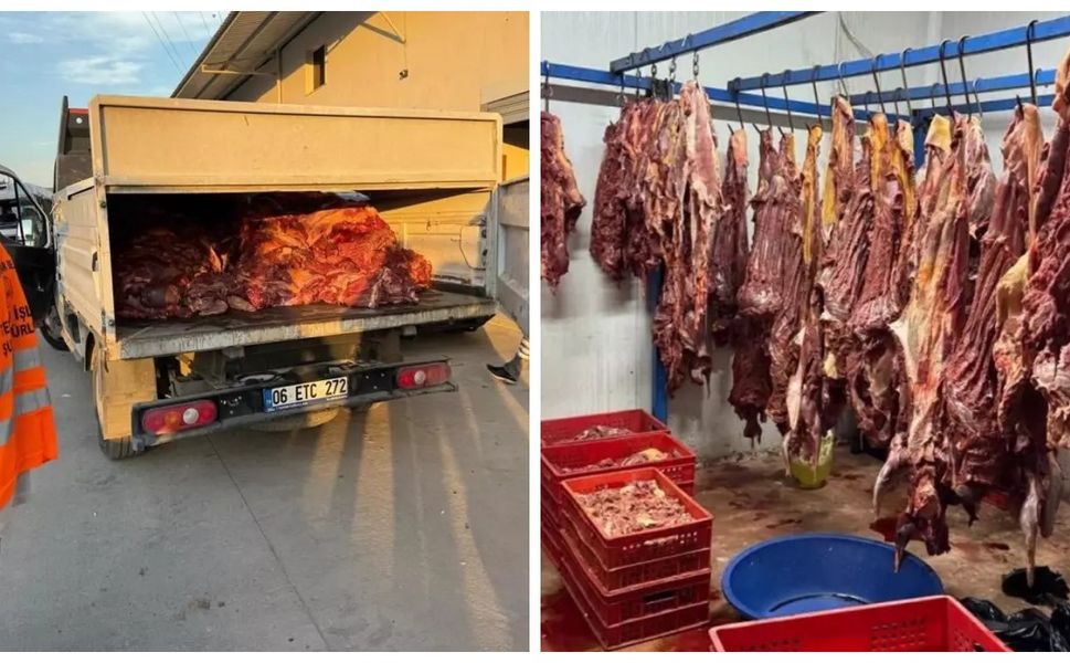 3 ton bozulmuş et ele geçirildi: Vatandaşa satılacaktı