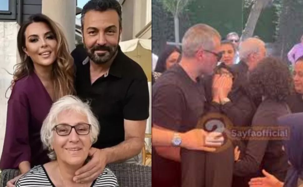 En acı veda! Aslı Hünel annesinin cenazesinde bayıldı!