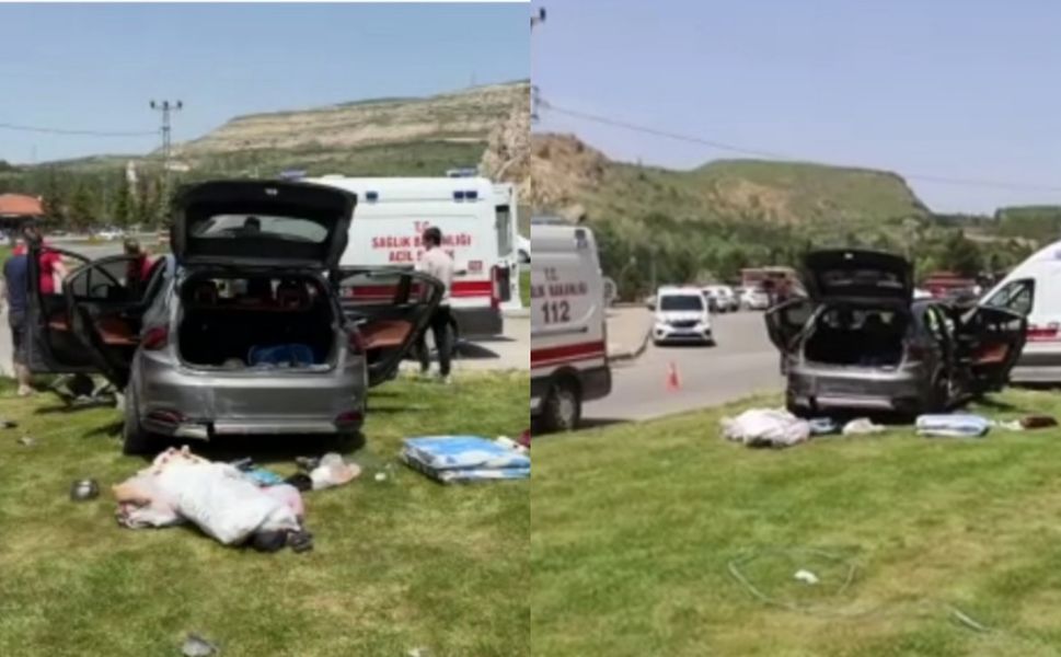 SON DAKİKA | İki araç kavşakta çarpıştı: 3'ü çocuk çok sayıda yaralı var