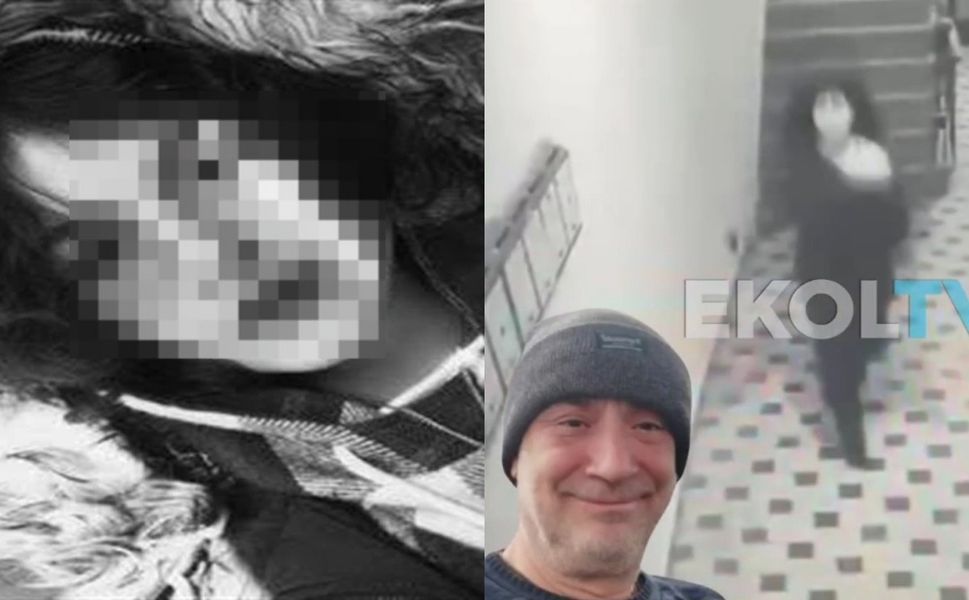 Yeşilçam oyuncusu Mehmet Serdar Sulukahya'yı bıçaklayarak öldüren üniversiteli genç kızın kaçış anı kamerada