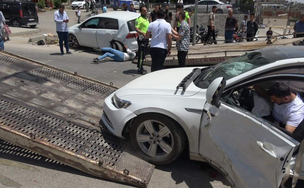 Zincirleme kazada 2 kişi yaralandı