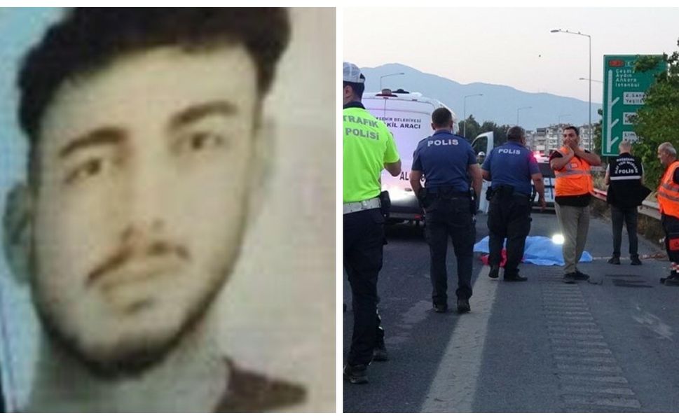 Motokurye feci kazada hayatını kaybetti