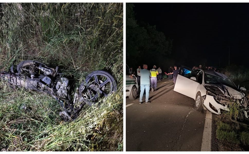 Motosiklet ile otomobil çarpıştı: 2 ölü