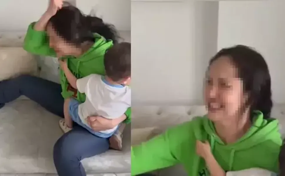 Şok eden iddia: Anne, bebeğini darbetti!