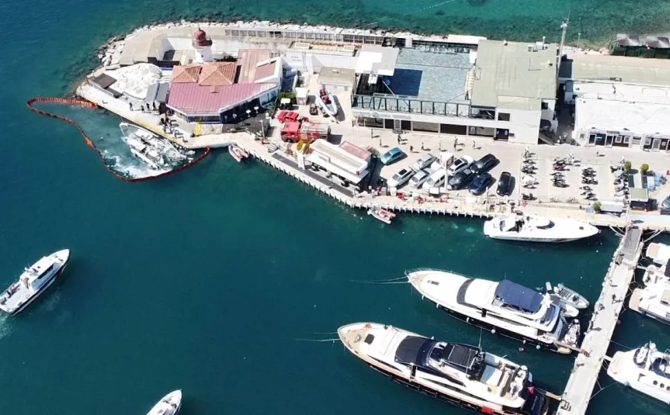 SON DAKİKA | Bodrum'da marinada patlama: Yaralılar var