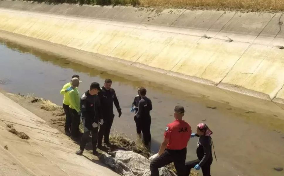 Sulama kanalında kaybolan adamın cansız bedenine ulaşıldı