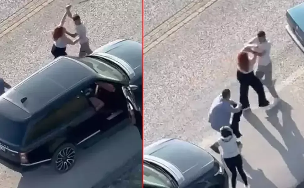 Trafikte akıllara durgunluk veren olay: Döner bıçağıyla saldırdı...