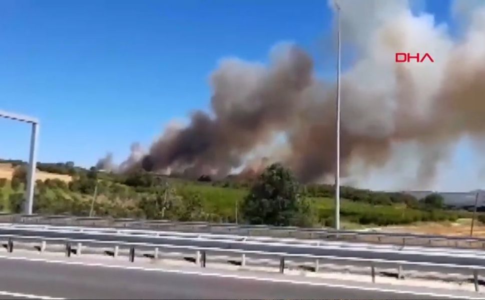 SON DAKİKA | Çanakkale'de tarım arazisinde çıkan yangın ormana sıçradı