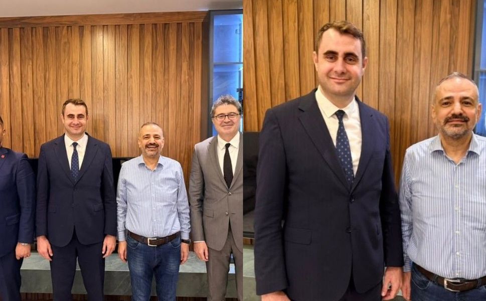 CHP İzmir İl Başkan Adayı Çağatay Güç’ten Şenol Aslanoğlu’na ziyaret