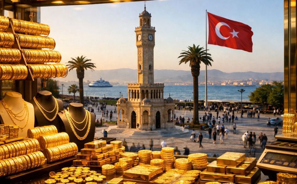 İzmir Kuyumcular Odası ziynet altın fiyat ekranlarını kapattı