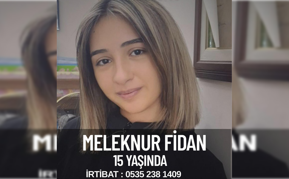 İzmir Buca’da 15 yaşındaki Meleknur Fidan’dan haber yok