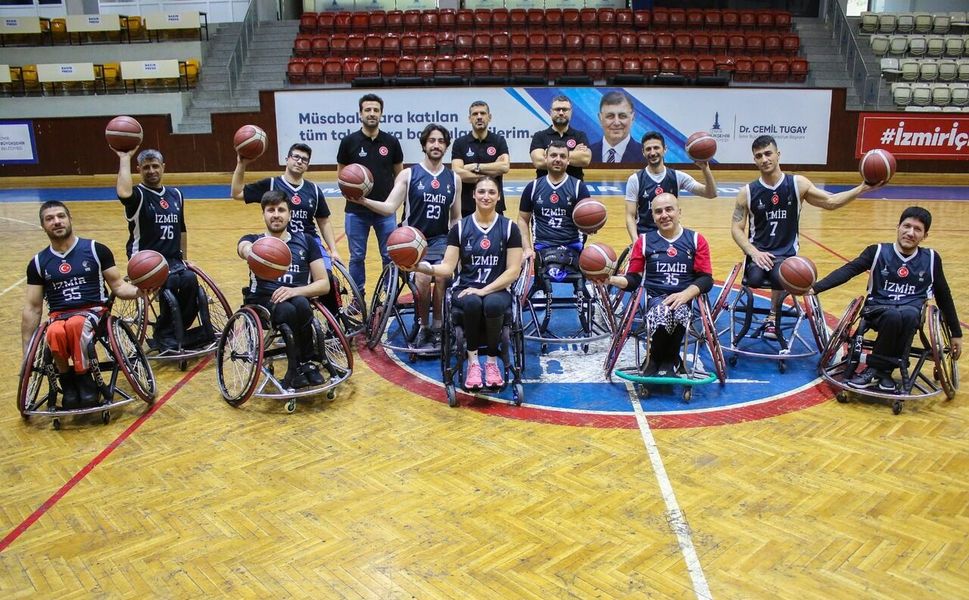 İzmir’in Tekerlekli Sandalye Basketbol Takımı Avrupa sahnesinde